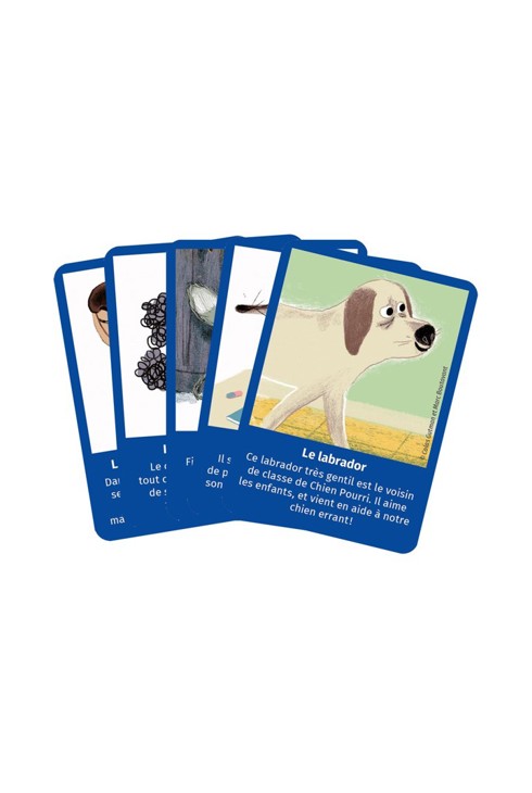 Max, die Karte des verdorbenen Hundes in der Schule 2