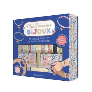 Coffret Mes fabuleux bijoux avec présentoir en bois 1