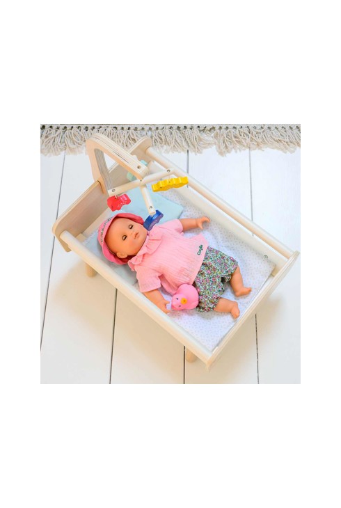 Lit en bois pour poupée Oxybul