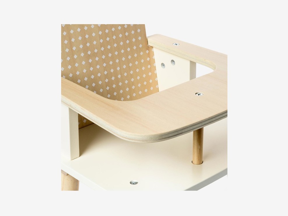 Chaise haute en bois pour poupée Oxybul 2