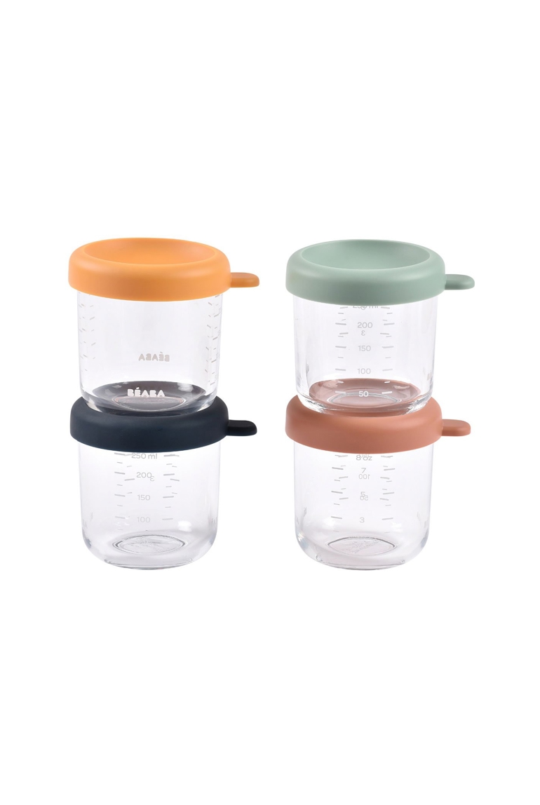 Coffret 4 portions verre 250 ml BEABA 1