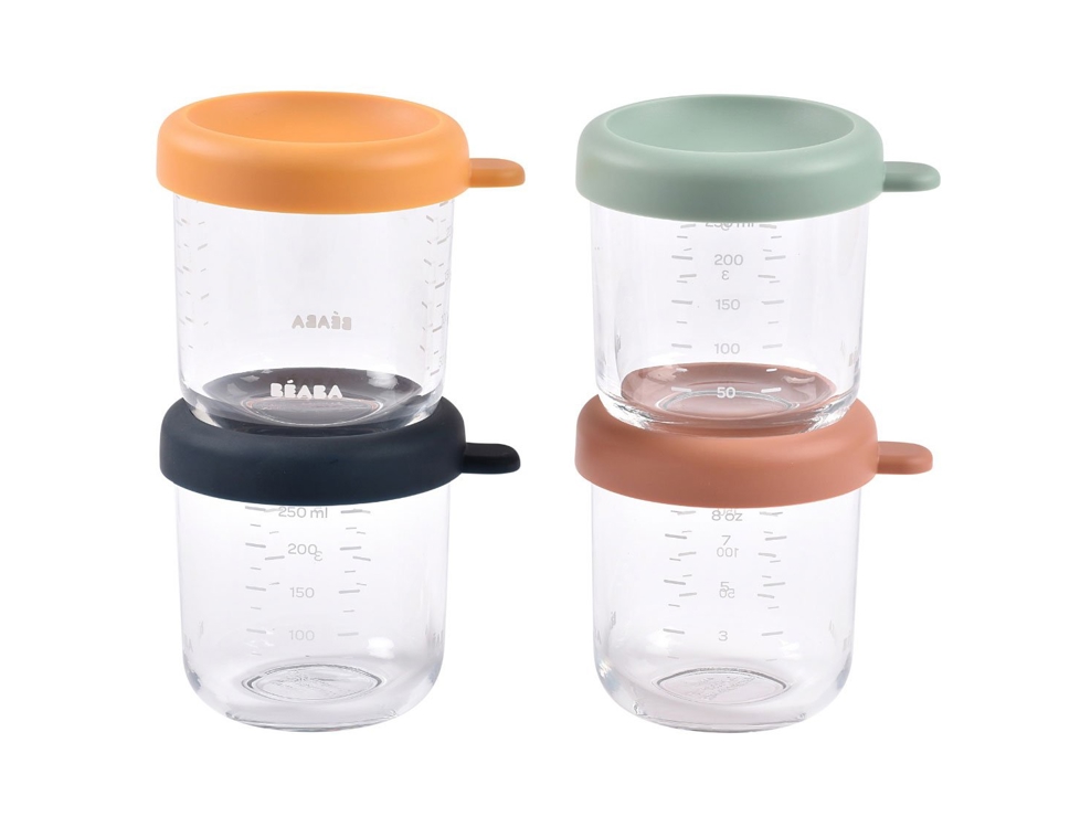 Coffret 4 portions verre 250 ml BEABA 1