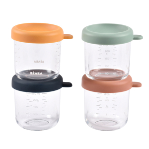 Coffret 4 portions verre 250 ml BEABA 1