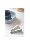 Lot de 2 pré-cuillères en silicone - vert et gris - sage green/velvet grey BEABA 3