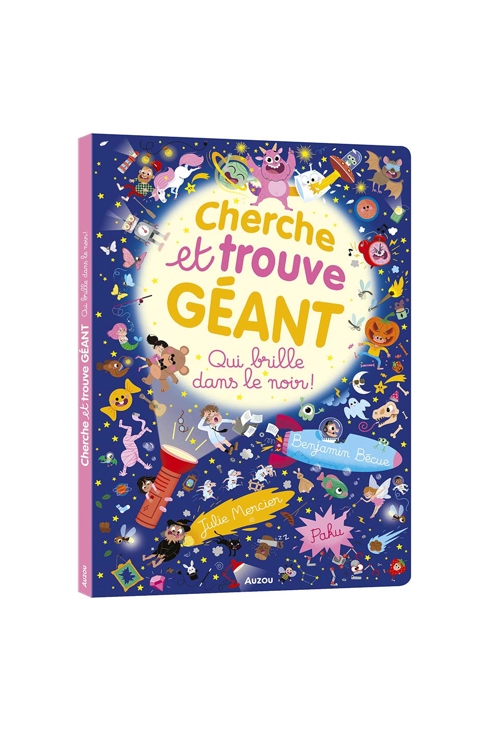 Livre Cherche et trouve géant qui brille dans le noir 1