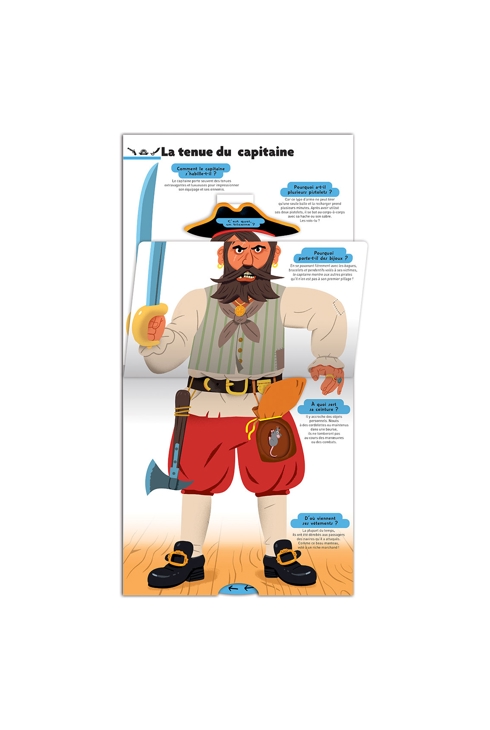 Livre Le Kididoc des pirates