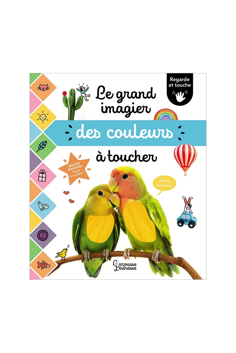 Livre Le grand imagier des couleurs à toucher 1