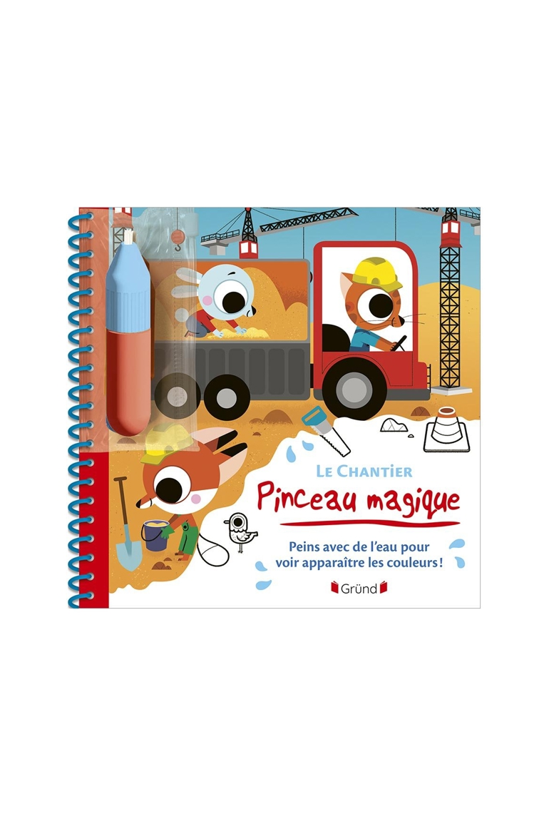 Livre Pinceau magique, le chantier 1