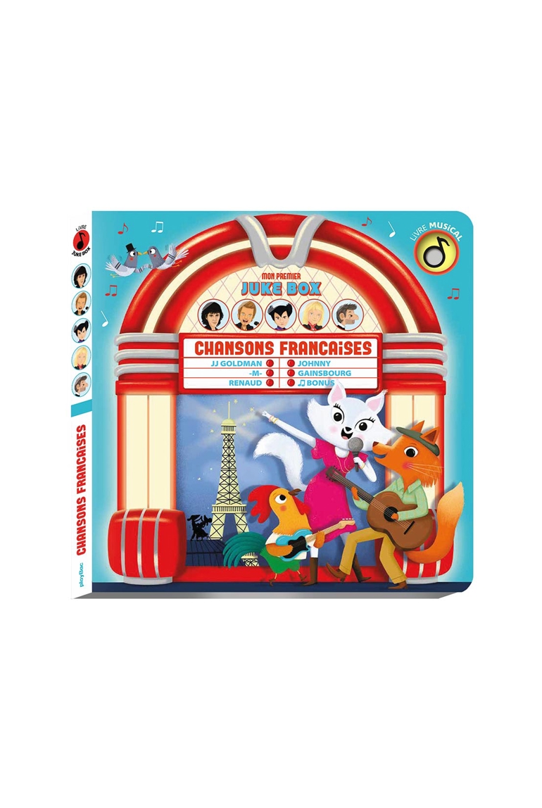 Livre Mon premier Jukebox chansons françaises 1