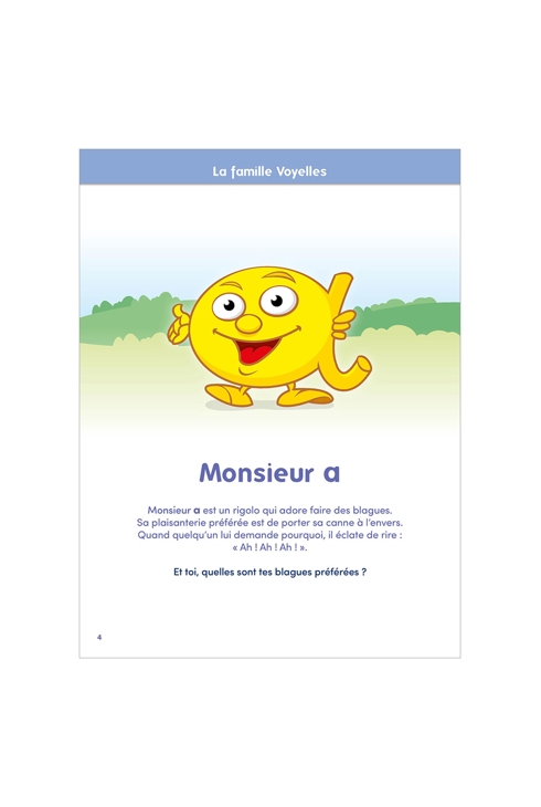 Livre Mon cahier Abécédaire des Alphas, je développe ma conscience phonémique