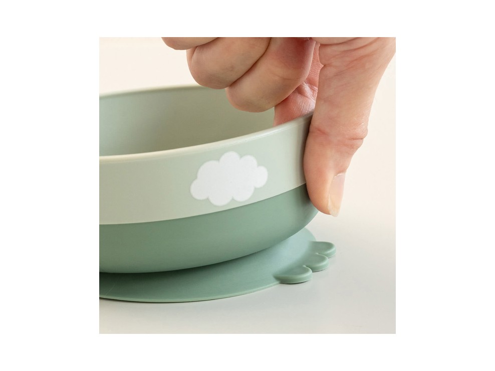 Coffret 1er repas 3 pièces Foodie vert DONE BY DEER 2