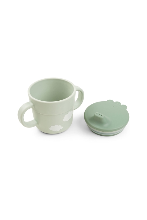 Coffret 1er repas 3 pièces Foodie vert DONE BY DEER