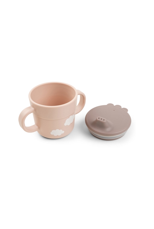 Coffret 1er repas 3 pièces Foodie rose DONE BY DEER