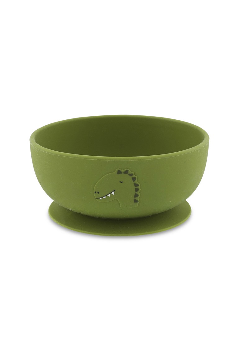Bol en silicone avec ventouse Dinosaure Trixie 1