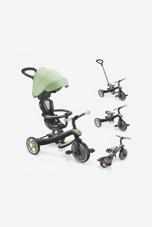 Tricycle Explorer évolutive 4 en 1 Vert sauge Globber 1