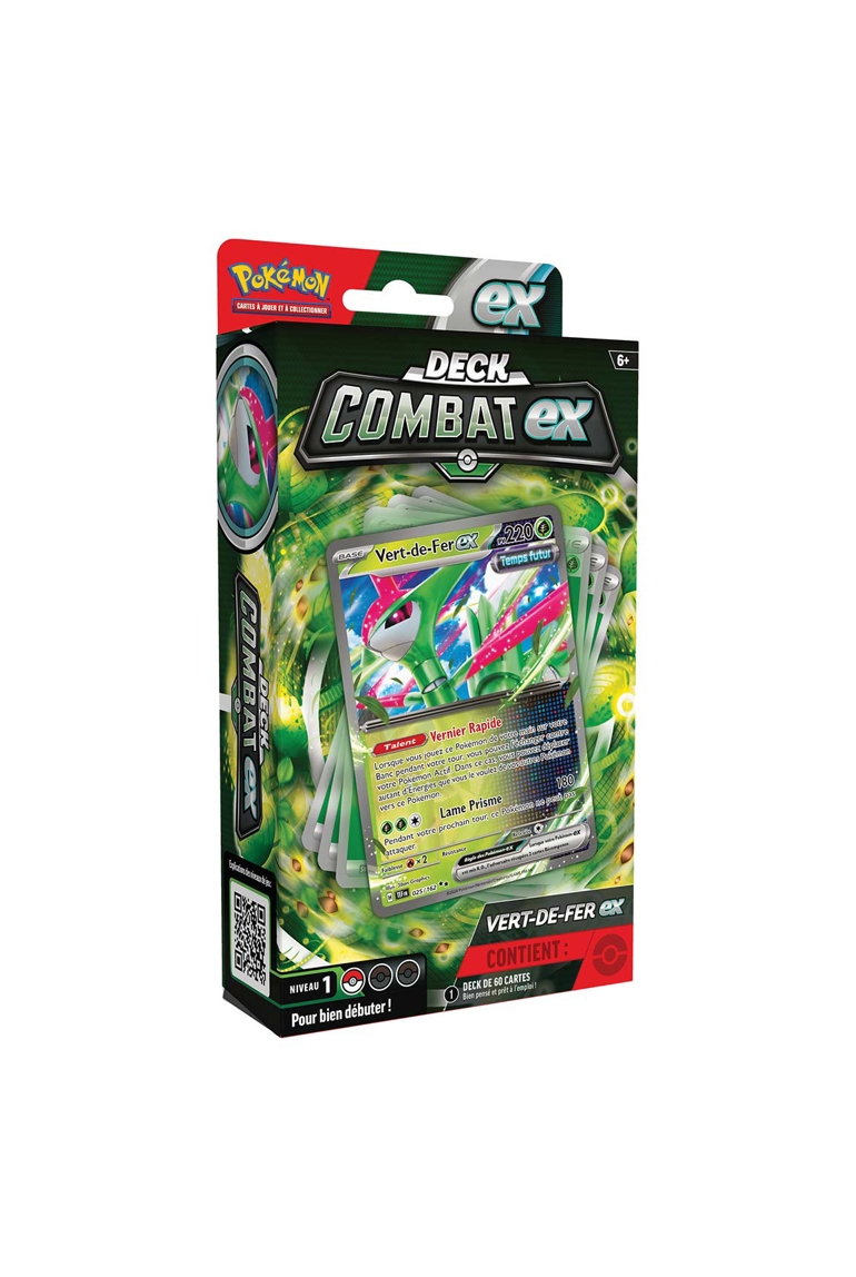 Pokemon Deck de combat Tokorico / Vert-de-Fer-ex 1