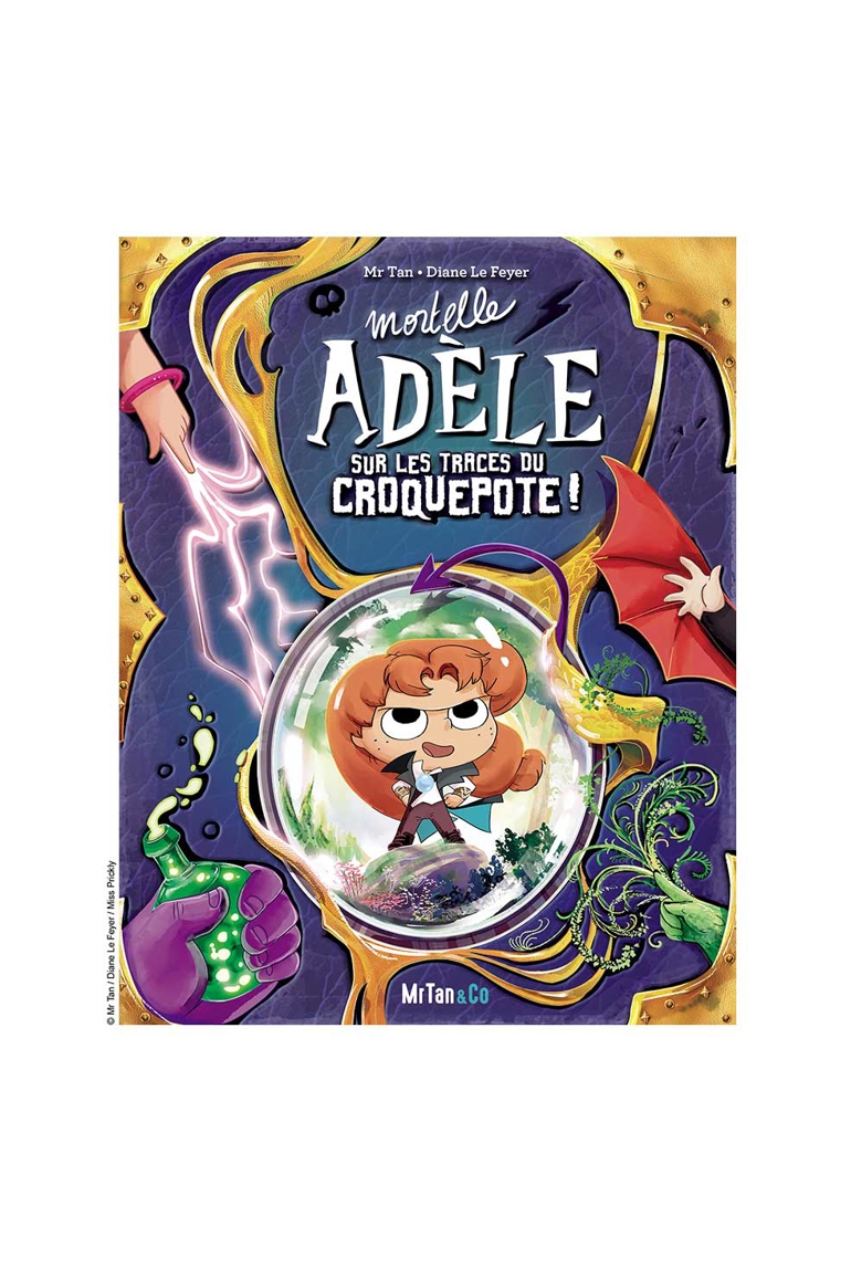 Livre Mortelle Adèle Sur les traces de Croquepote, La grande Aventure T05 1