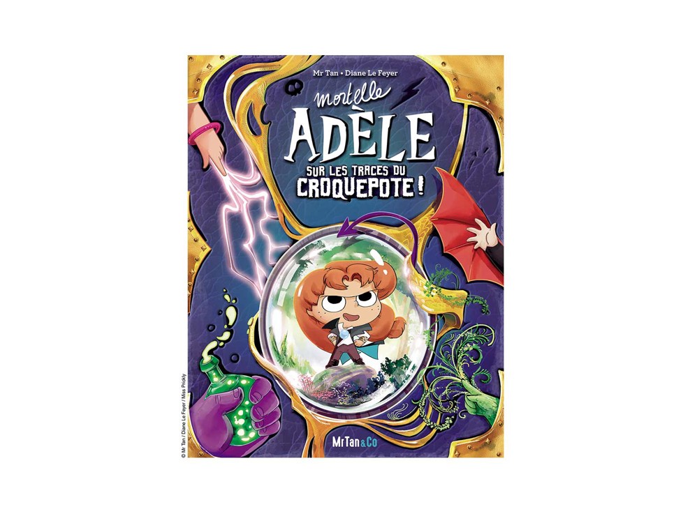 Livre Mortelle Adèle Sur les traces de Croquepote, La grande Aventure T05 1