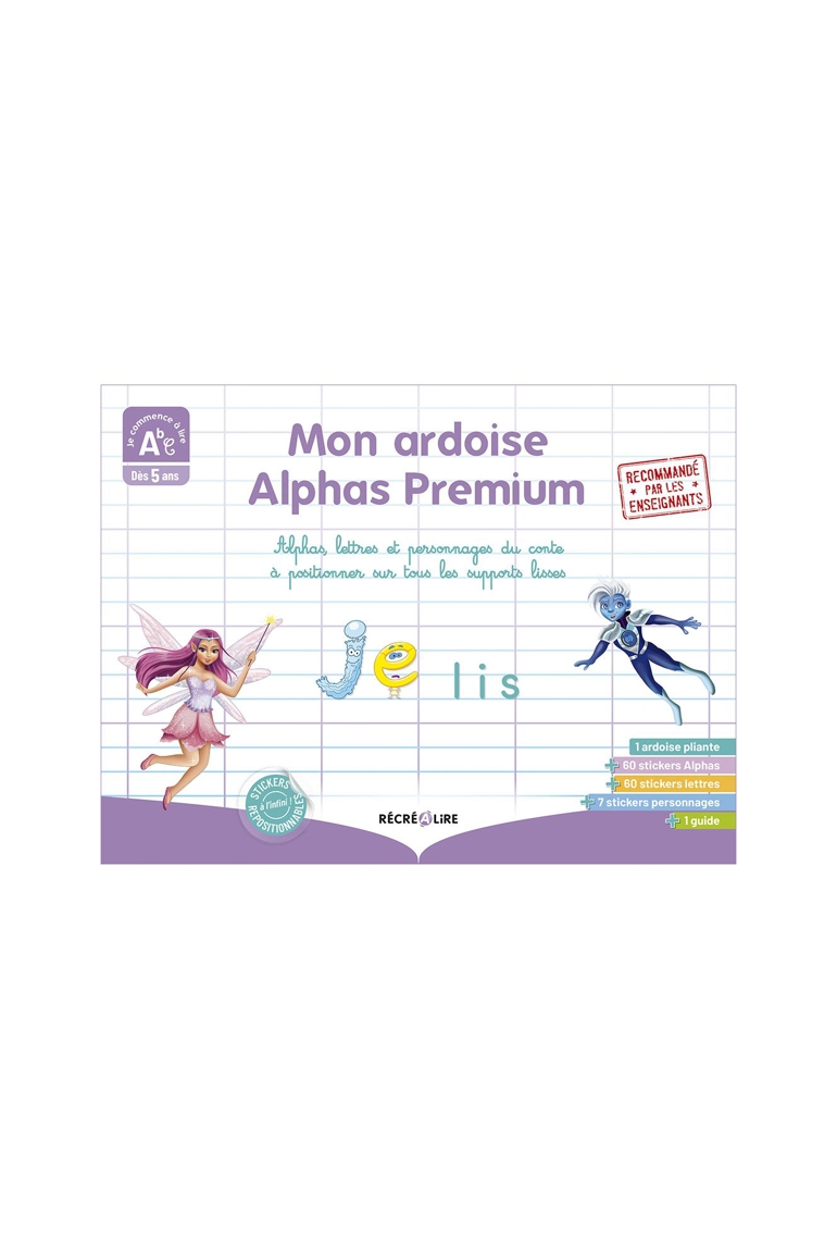 Mon ardoise Alphas premium 1