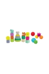Set sensoriel 24 pièces balles, animaux, cubes et pyramides à empiler Infantino 1