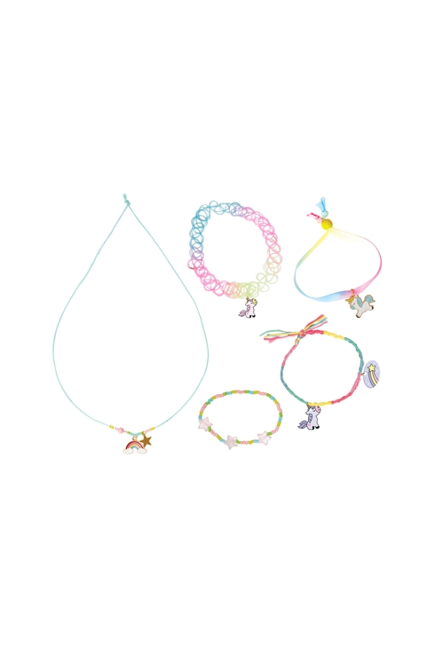 Coffret mes bijoux licornes, coffret avec accessoires