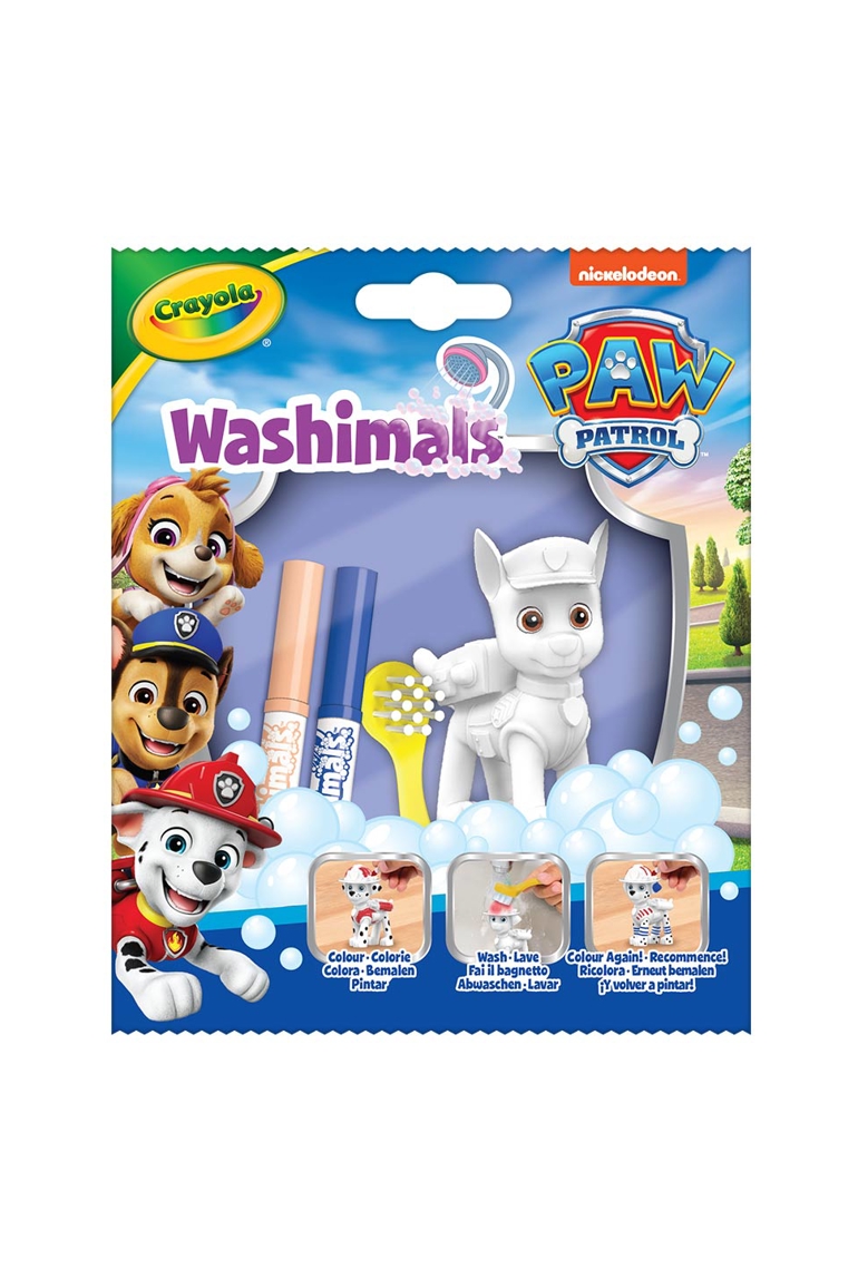 Mon chiot Pat Patrouille à colorier Washimals Crayola 1