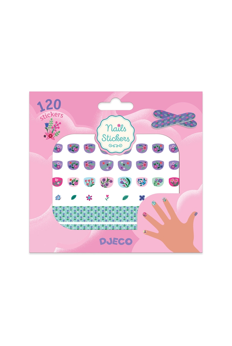 Stickers ongles Petites fleurs Djeco 1