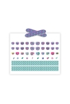 Stickers ongles Petites fleurs Djeco 2