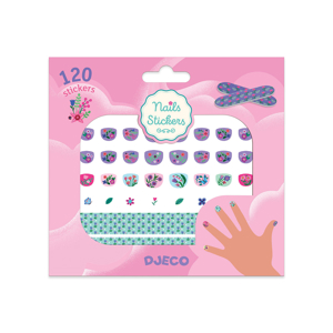 Stickers ongles Petites fleurs Djeco 1