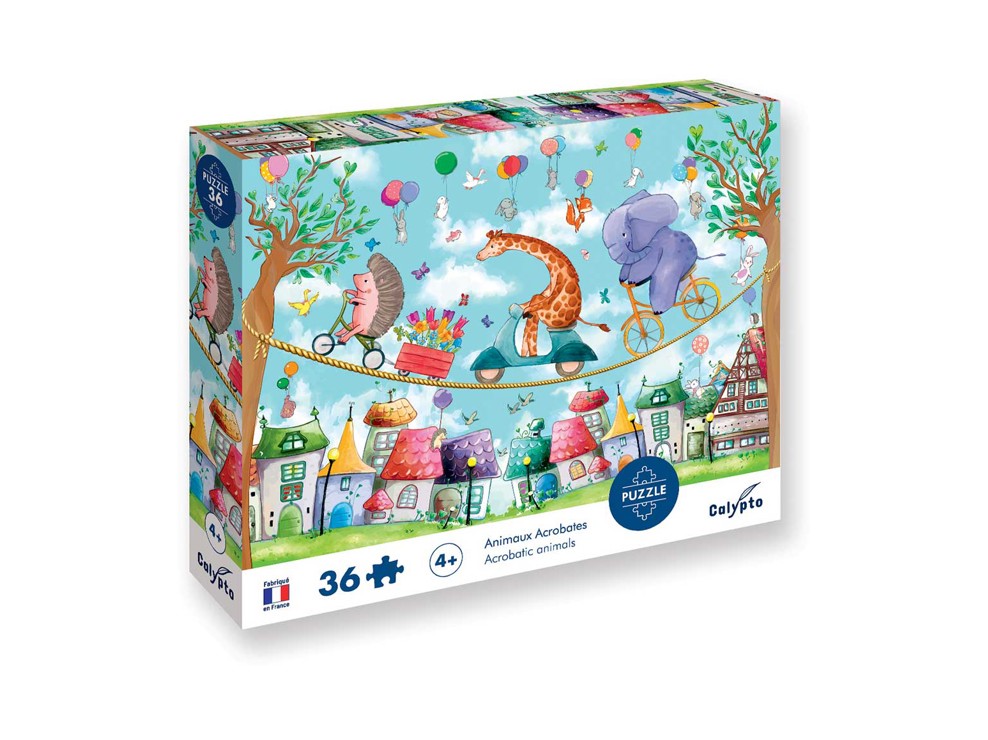 Puzzel met 36 stukjes: De Acrobat Animals - Sentosphere 1