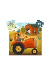 Puzzle Le Tracteur 16 pièces Djeco 2