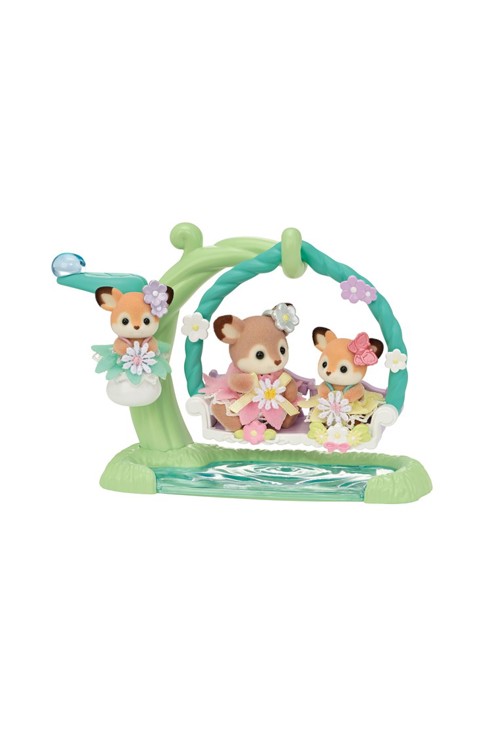 5801 Les bébés Biche et balancelle Sylvanian 1