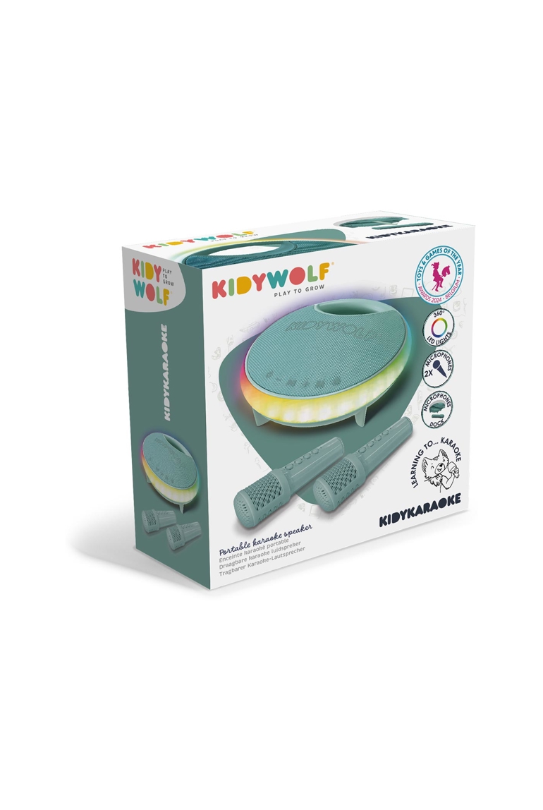 KidyKaraoké Enceinte Karaoké portable avec 2 micros Kidywolf 1