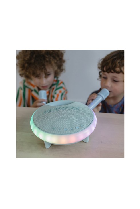KidyKaraoké Enceinte Karaoké portable avec 2 micros Kidywolf 1