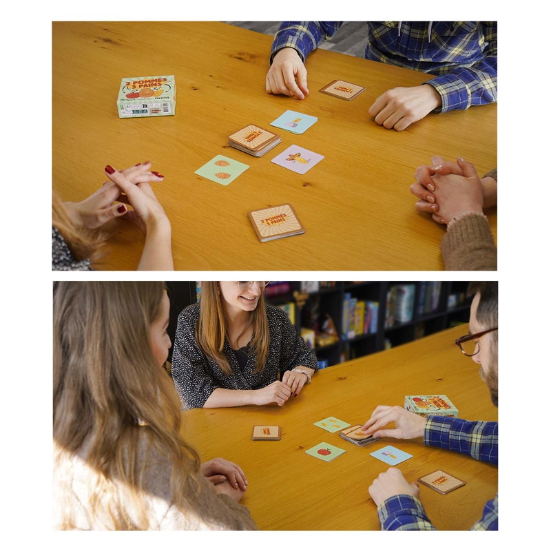 Blue Orange - Jeu de cartes 2 Pommes 3 pains Blue Orange