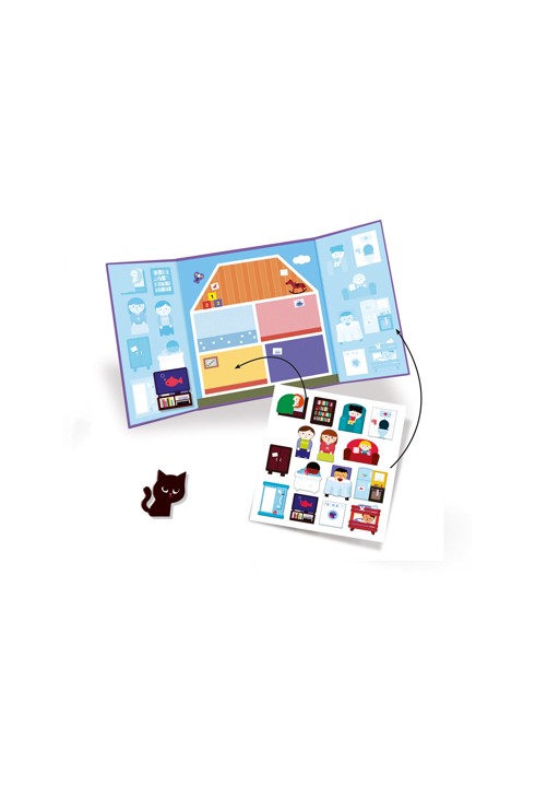 Stickers épais et repositionnables La Maison Djeco 2