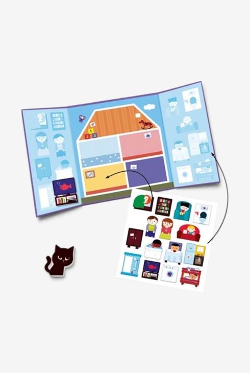 Stickers épais et repositionnables La Maison Djeco 1