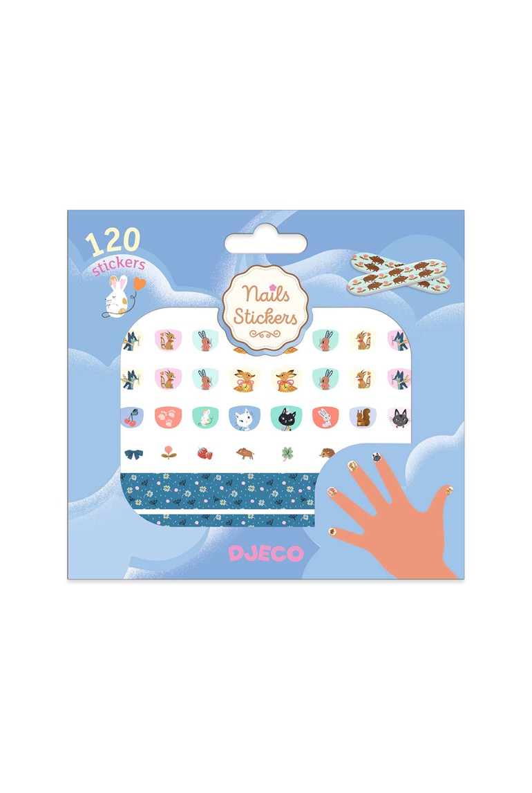 Stickers ongles Mimi Djeco 1
