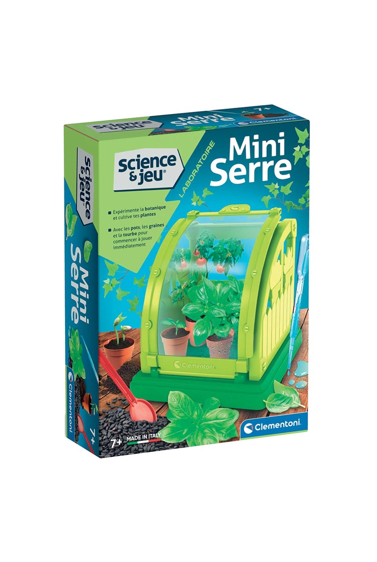Mini Serre botanique à assembler Clementoni 1