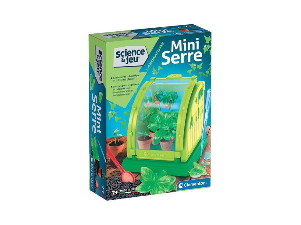 Mini Serre botanique à assembler Clementoni 1
