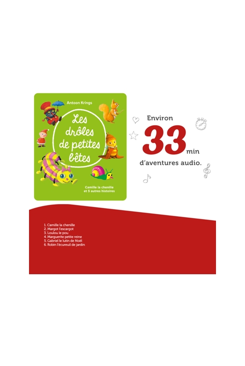 Figurine Tonie, Drôle de petites bêtes, Camille la chenille