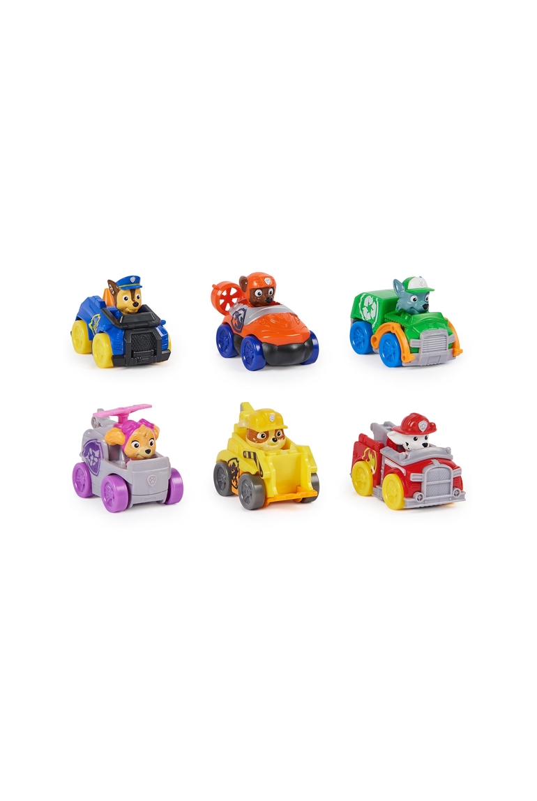 Coffret 6 voitures Pup Squad Racers Pat Patrouille Spin Master 1