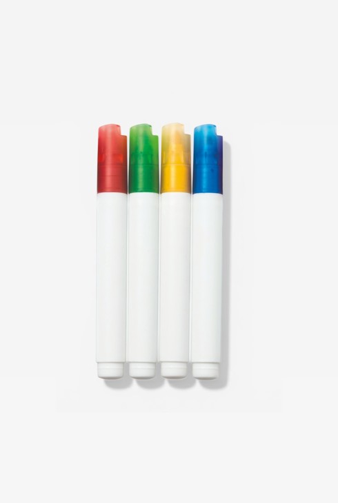 4 marqueurs effaçables pour tableau blanc Oxybul 2