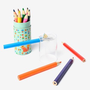 12 mini crayons de couleurs Oxybul