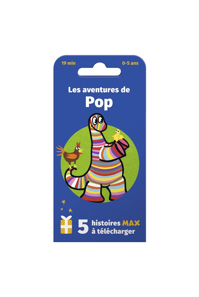 Max Carte les aventures de pop, La boite à histoires de l'Ecole des Loisirs 1
