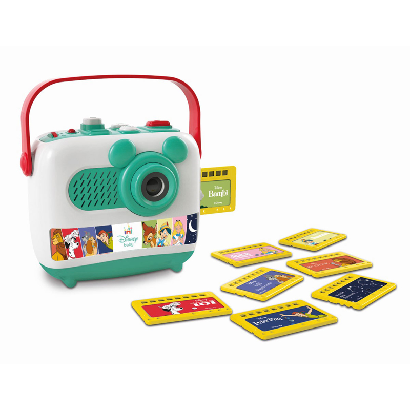 Clementoni - Projecteur et conteur d'histoires, Disney Baby