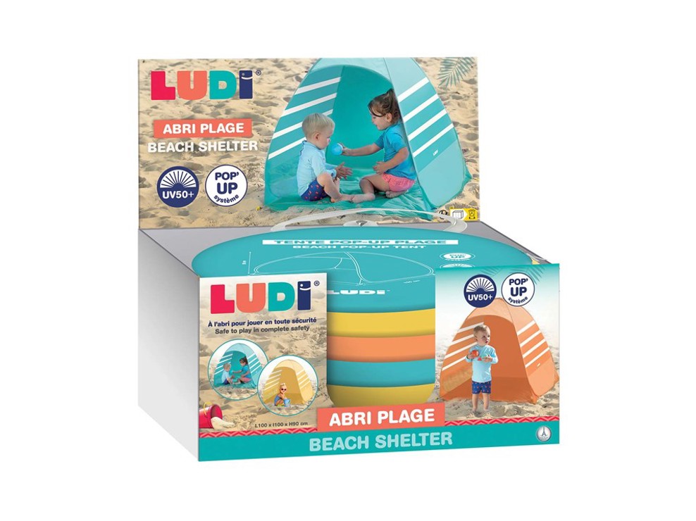 Tente anti UV Abri de plage Ludi 1