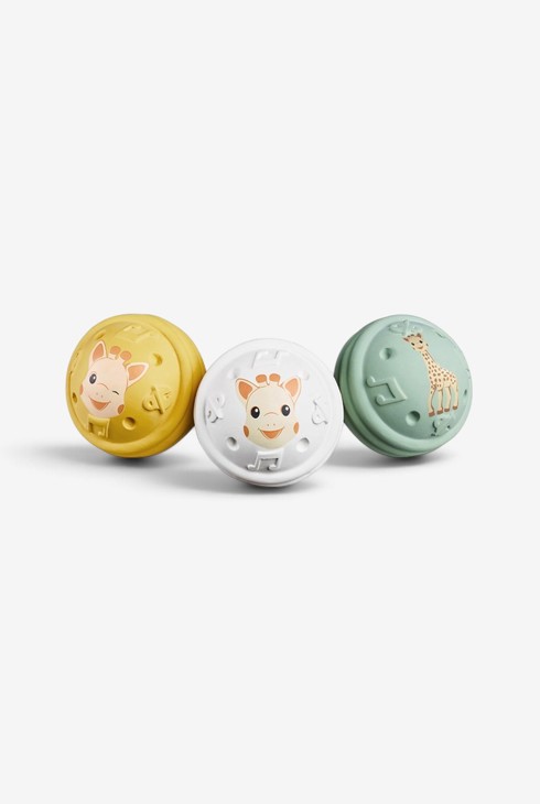 Coffret 3 balles musicales Sophie la girafe 2
