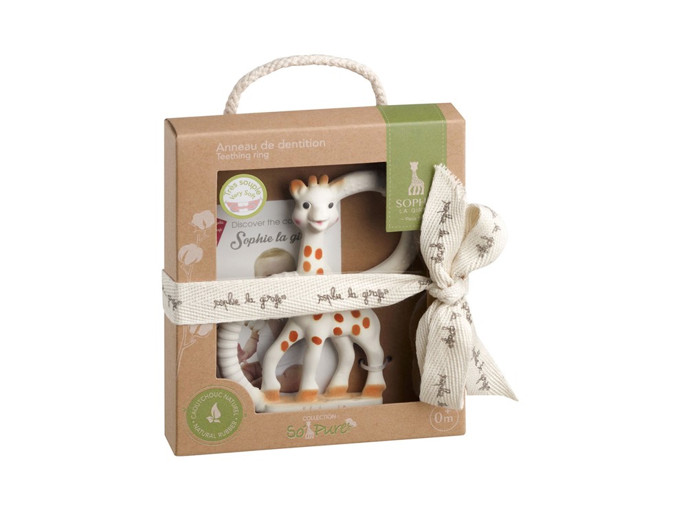 Hochet de dentition So Pure Sophie la girafe 1