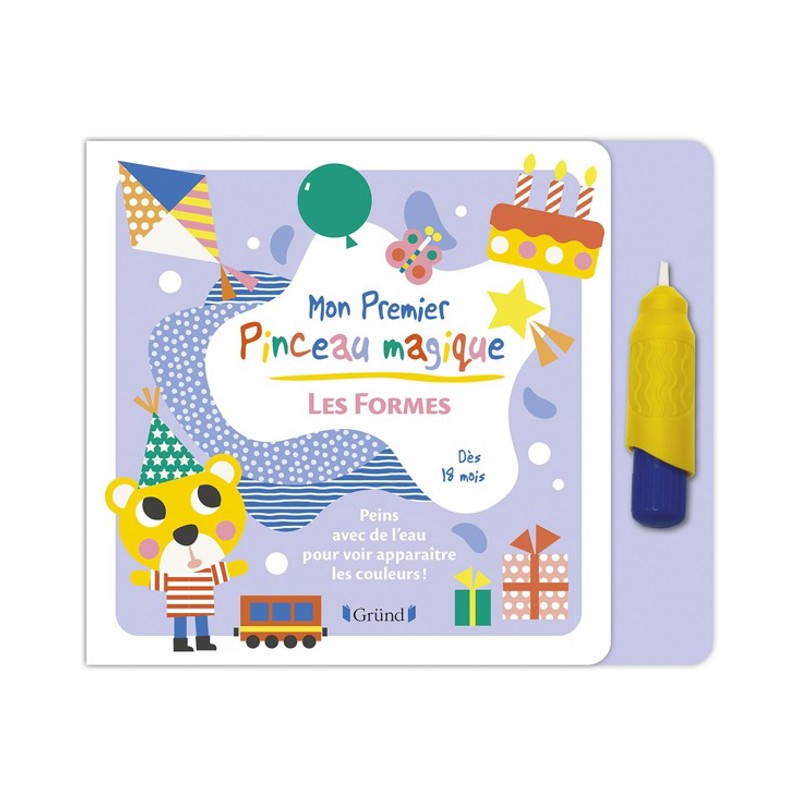 Livre Mon premier pinceau magique, les formes